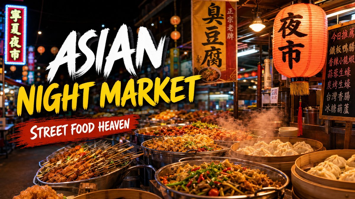 每天都吃瓜-夜市美食视频